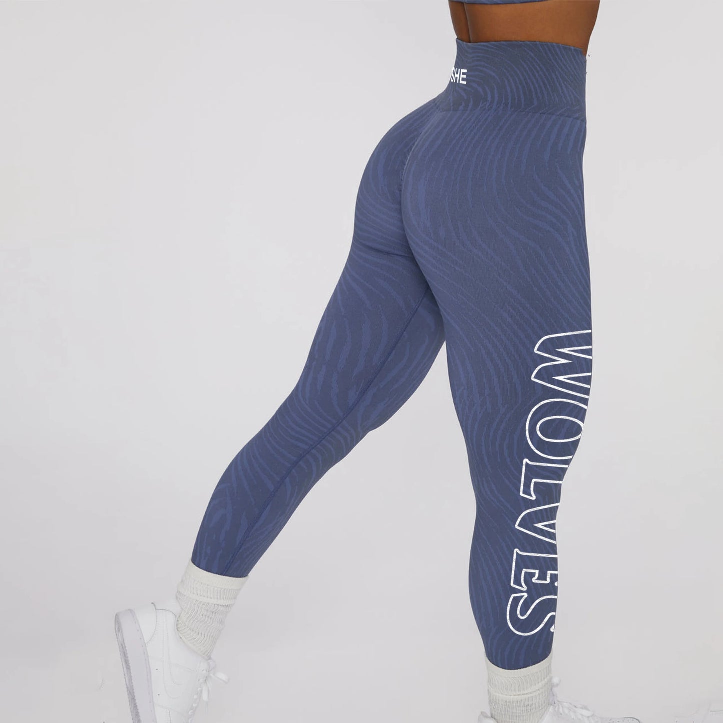 Darc Women's Tummy Control Sports Leggings Gym Fitness Butt Shaping No Front Seam Bodybuilding Workout Yoga Pants