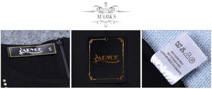 Women's Black V-Neck Bandage Mini Dress