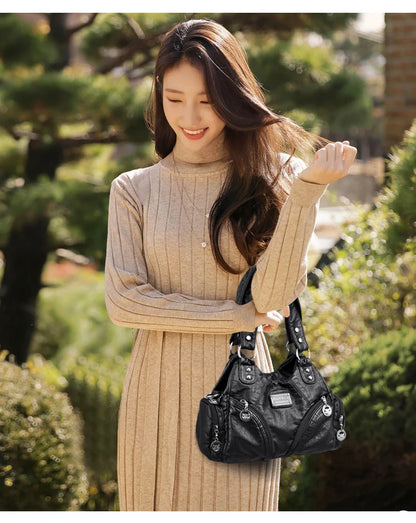 Hot Luxury Handbags Women Bags Designer Crossbody Large Capacity Female Shoulder Bag Fashion Brand Ladies Leather Messenger Bags