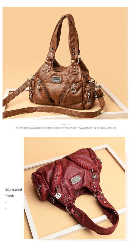 Hot Luxury Handbags Women Bags Designer Crossbody Large Capacity Female Shoulder Bag Fashion Brand Ladies Leather Messenger Bags