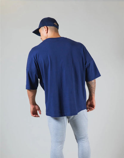 Apex Ritual – 日本とイギリスのコットンジムランニングTシャツ – 半袖ワークアウトトレーニングTシャツ