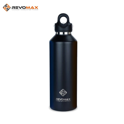 RevoMax-Double Wall Insulated Water Bottle, Outdoor Travel Sports Bottles, Stainless Steel Thermos for Tea, Thermal Cup, 600ml