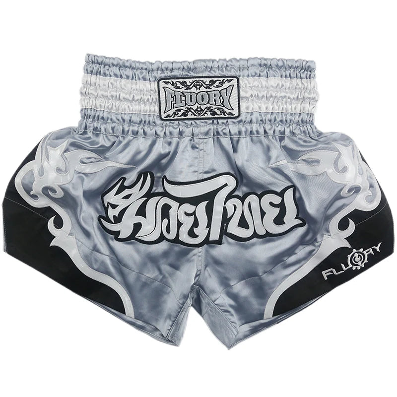 Apex Ritual – Women's MMA Shorts – Embroidered Muay Thai Boxing Shorts