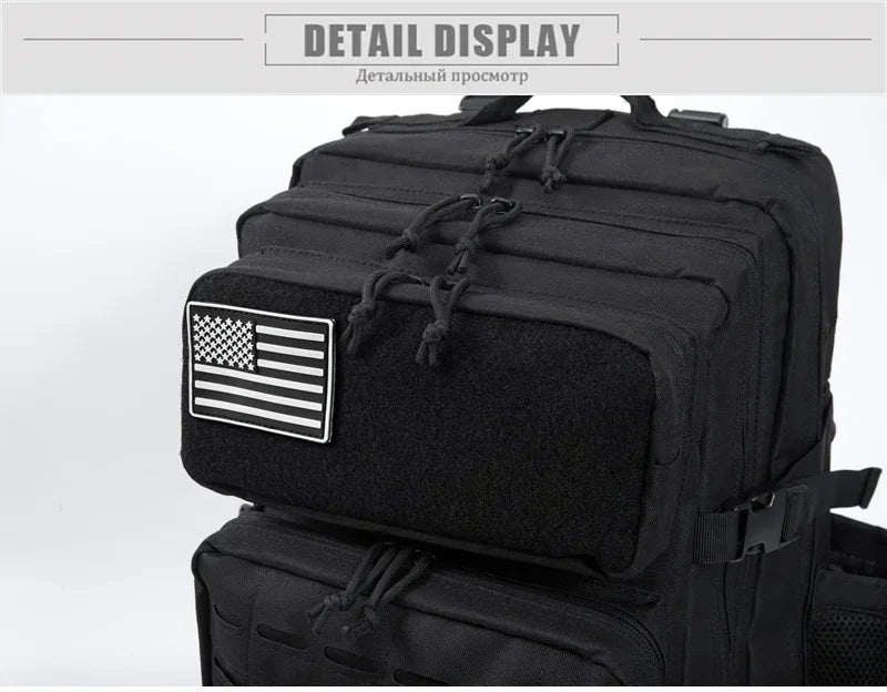 Apex Ritual – タクティカルMOLLEバックパック 25L/45L – ミリタリースタイル ジム＆アウトドア ハイキングリュックサック