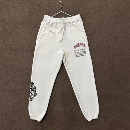 DARC SPORT ankle-length sweatpants, American-style fleece pants, fall/winter fitness training pants, men's and women's matching