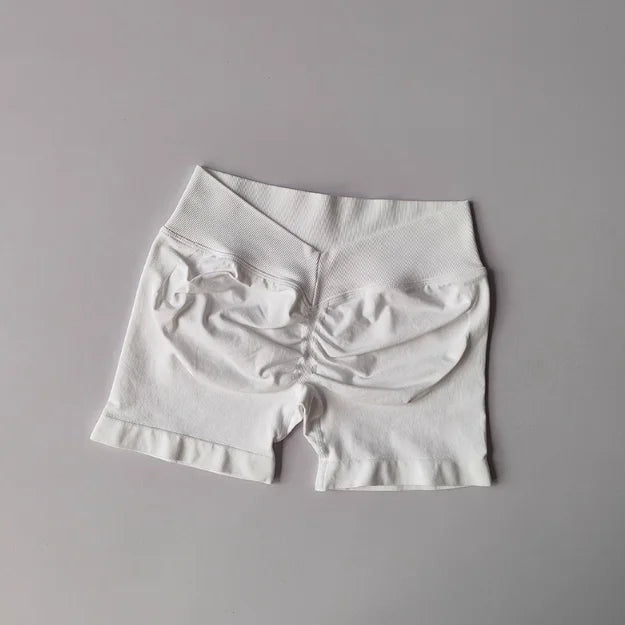 APEX RITUAL ウィメンズ シームレス トレーニングショーツ – Vウエストコンプレッション