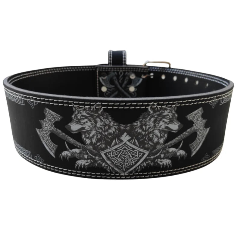 Viking Weight Lifting Belt 10cm Wide Powerlifting Belt, Gym Heavy Duty Fitness Belt for Men Women Weightlifting, Deadlift, Squat