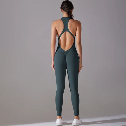 Apex Ritual – Women's Tummy-Control Sports Bodysuit – Yoga & Gym One-Piece
