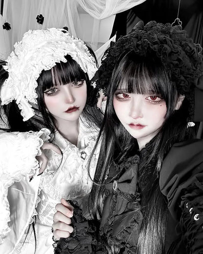 Women's Harajuku Gothic Lolita Mini Dress