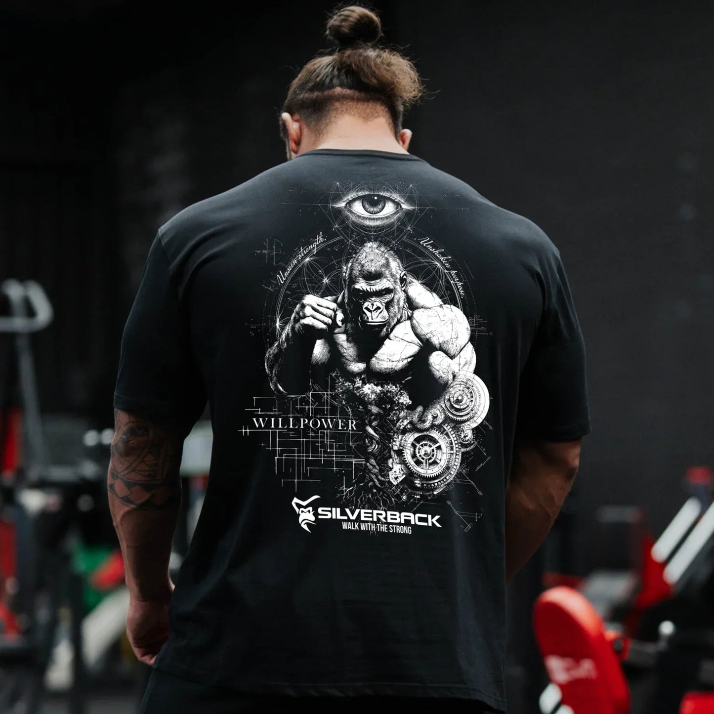 Apex Ritual Cotton Training Tee – Loose-Fit Round-Neck Gym & Sport Shirt