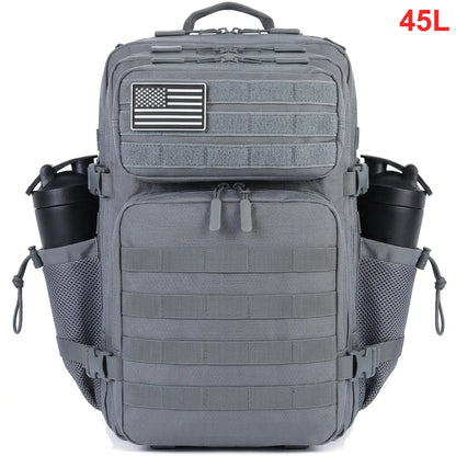 Apex Ritual 45L Tactical Backpack – Waterproof Sports, Travel & Hiking Rucksack