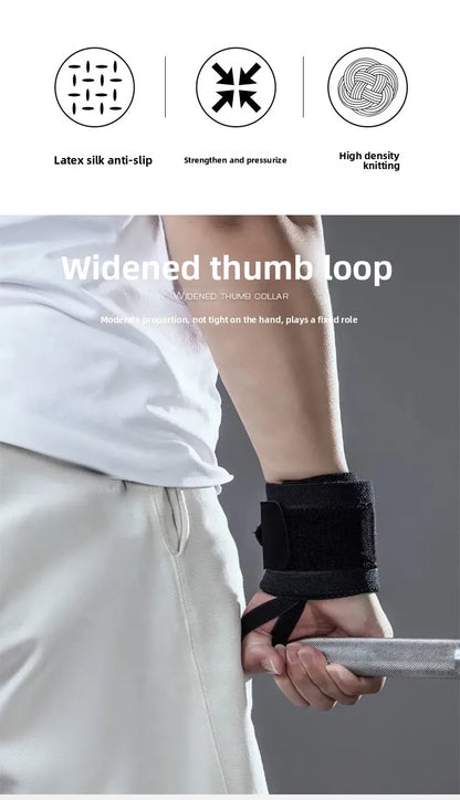 1/2Pcs Premium Gym Wrist Brace Adjustable Compression Wristbands for Unisex Weightlifting Powerlifting Sports Protective Gear