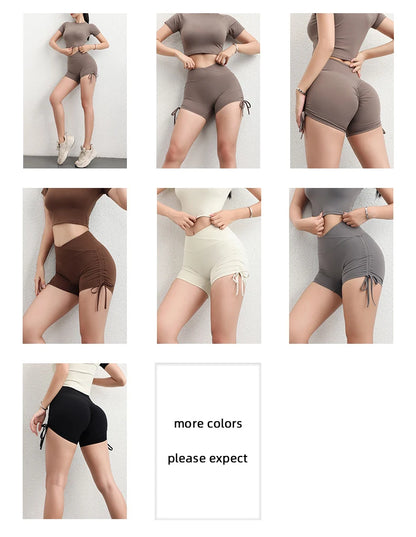 Women's Workout Slim Fit High-Waist Shorts