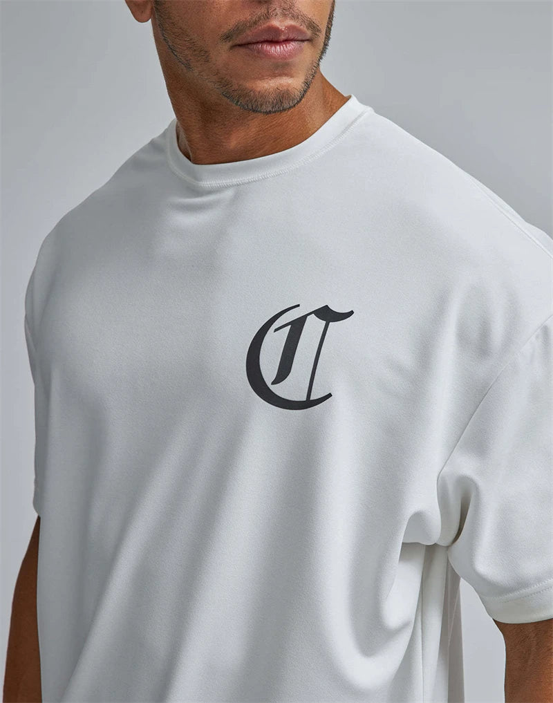 Women's CRONOS Oversized Cotton Workout T-Shirt