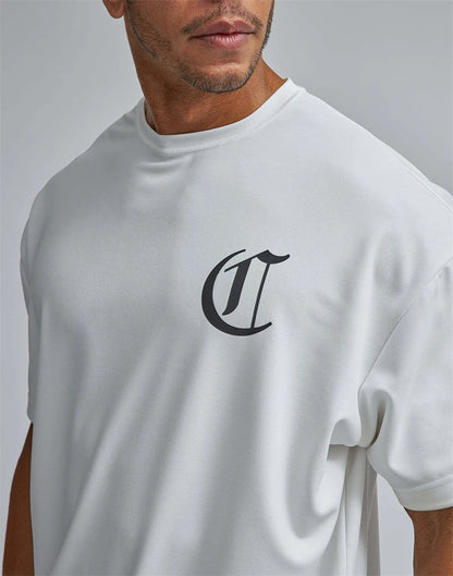Women's CRONOS Oversized Cotton Workout T-Shirt