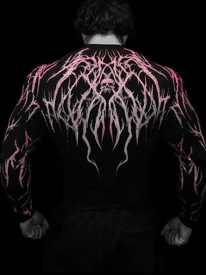Tight Fitting Long Sleeved T-shirt S-2XL High Elasticity Muscle Fitness Shirt Quick Drying Moisture Wicking And Sweat Wicking