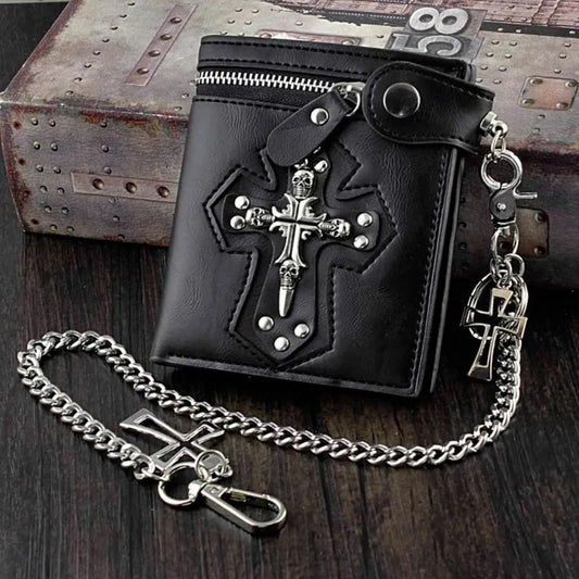 Women's Gothic Vintage Faux Leather Wallet