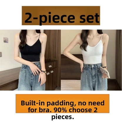 Women's Padded Sporty Strap Tank Top