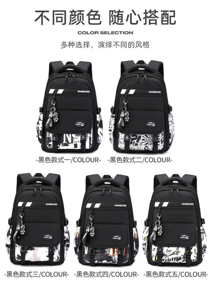 NEW Children School Bags Teenage Boys Kids Backpack Middle High School Students School Backpacks Outdoor Travel Book Bag Mochila