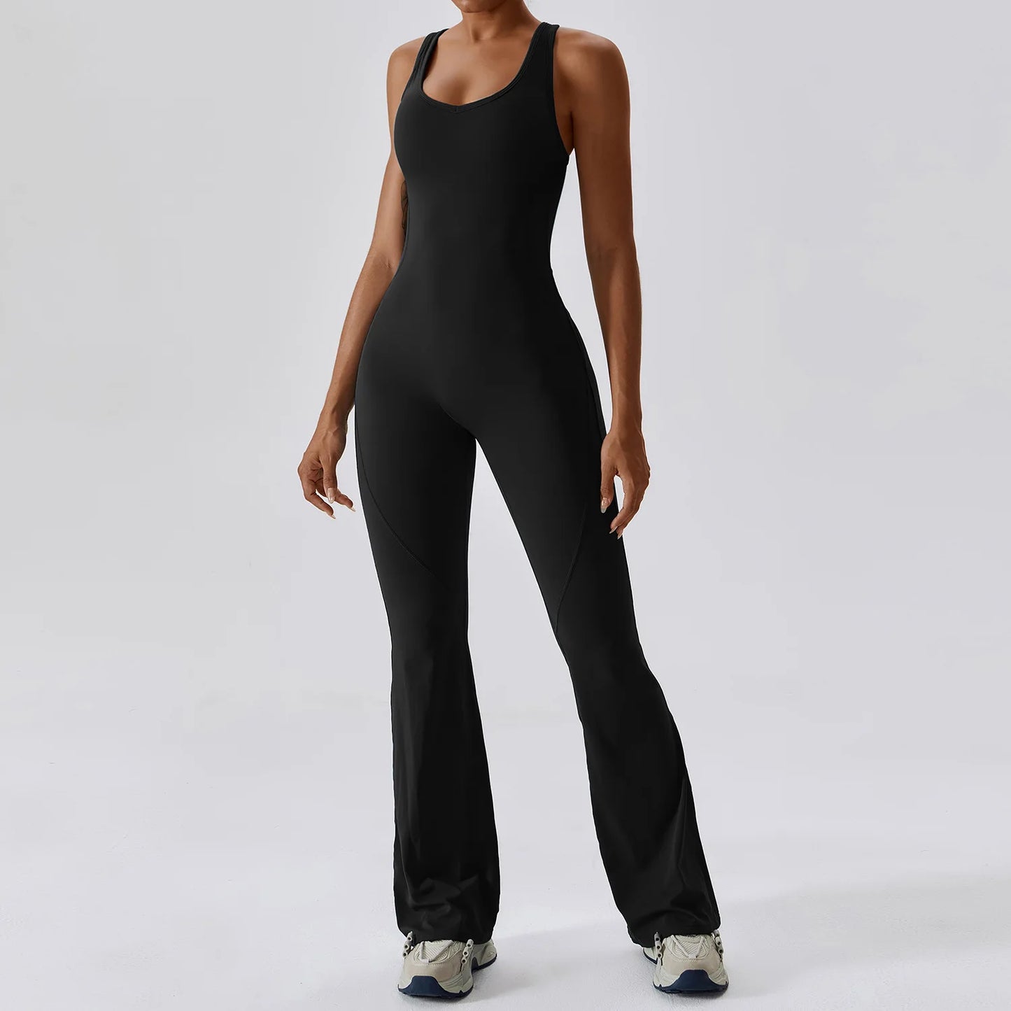 Apex Ritual – Women's One-Piece Gym Jumpsuit – Stretch Sports Bodysuit