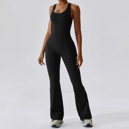 Apex Ritual – Women's One-Piece Gym Jumpsuit – Stretch Sports Bodysuit