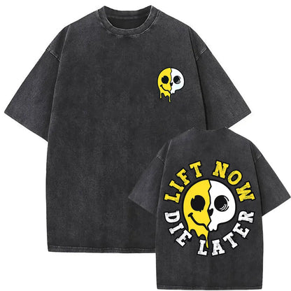 Apex Ritual – Anti Social Lifting Club スケルトン ジム ポンプ カバー Tシャツ – 面白いヴィンテージ ボディービル Tシャツ