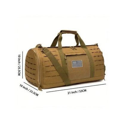 Apex Ritual 40L Gym Duffle Bag – Travel Sports Bag with Shoe Compartment