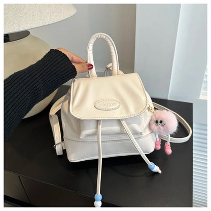 Faionable Retro Commuter Bapa 2023 New Sle Casual Versatile Korean Version Single oulder Bag Soft PU Magnetic Bul...