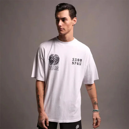 Women's Wolf Graphic Cotton Training T-Shirt