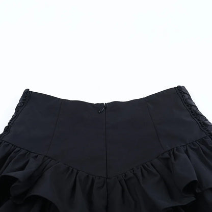 Women's Gothic Bell-Sleeve Halter Top