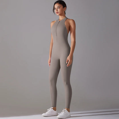Apex Ritual – Women's Tummy-Control Sports Bodysuit – Yoga & Gym One-Piece