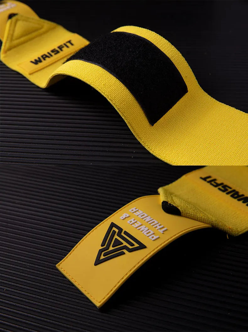 1Pair Premium Wrist Band Wrist Support Brace Strap Extra Strength Weightlifting Wrist Wrap Bandage for Fitness Gym Training Gift