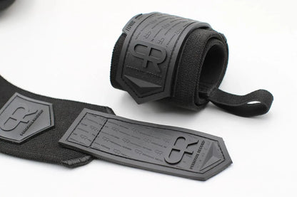 Apex Ritual – Fitness Wristbands Straps – Gym Powerlifting Wrist Brace Weightlifting Protector (1 Pair)