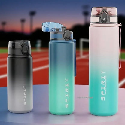 Apex Ritual – モチベーションを高めるスポーツウォーターボトル 500ml–1000ml – 漏れ防止 BPAフリー ジム用ドリンクボトル