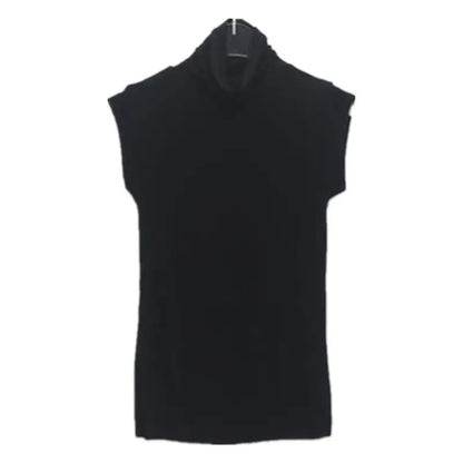 Women's Y2K Vintage Sleeveless Turtleneck Top
