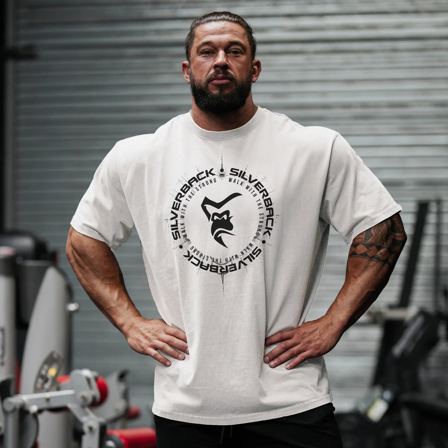 Apex Ritual Cotton Training Tee – Loose-Fit Round-Neck Gym & Sport Shirt