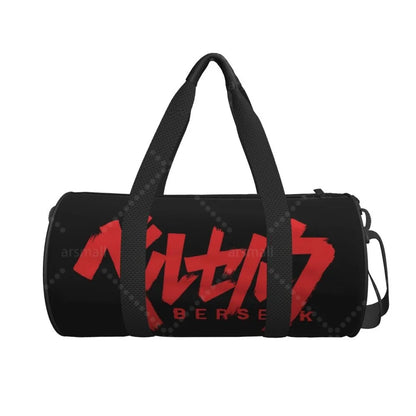 Apex Ritual – アニメプリント ラウンドダッフルバッグ – 丈夫なアウトドア ヨガ フィットネス＆トラベルダッフルバッグ