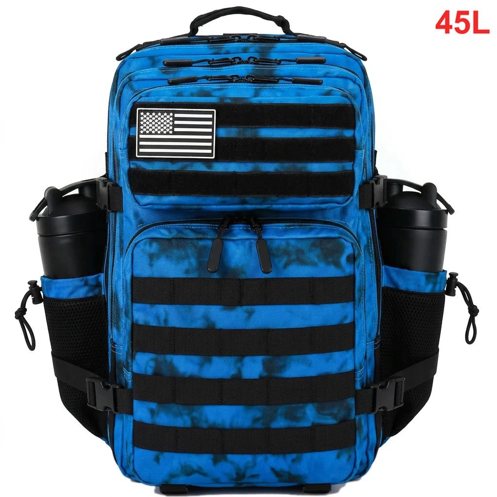 Apex Ritual 45L Tactical Backpack – Waterproof Sports, Travel & Hiking Rucksack
