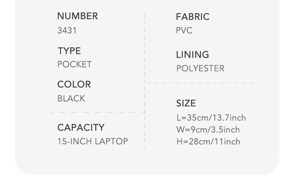 MATE ELAN Waterproof Business Men's Messenger Bag, Multi-functional Laptop Case, Casual Large Capacity Crossbody Bag for Men