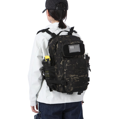 Apex Ritual – タクティカルMOLLEハンティングバックパック 25L/50L – EDC ジム＆アウトドアハイキングリュックサック ボトルホルダー付き