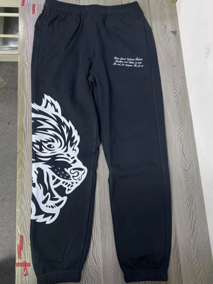 DARC SPORT ankle-length sweatpants, American-style fleece pants, fall/winter fitness training pants, men's and women's matching