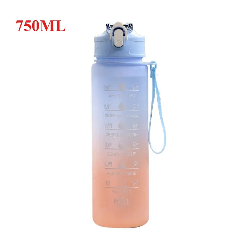 Apex Ritual – モチベーションを高めるスポーツウォーターボトル 500ml–1000ml – 漏れ防止 BPAフリー ジム用ドリンクボトル