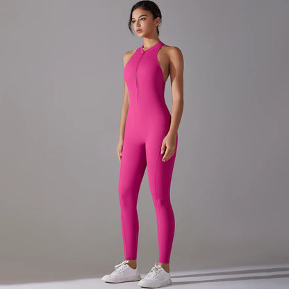 Apex Ritual – Women's Tummy-Control Sports Bodysuit – Yoga & Gym One-Piece