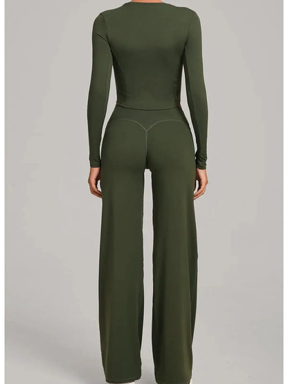 Women's Quick-Dry Workout Two-Piece Set