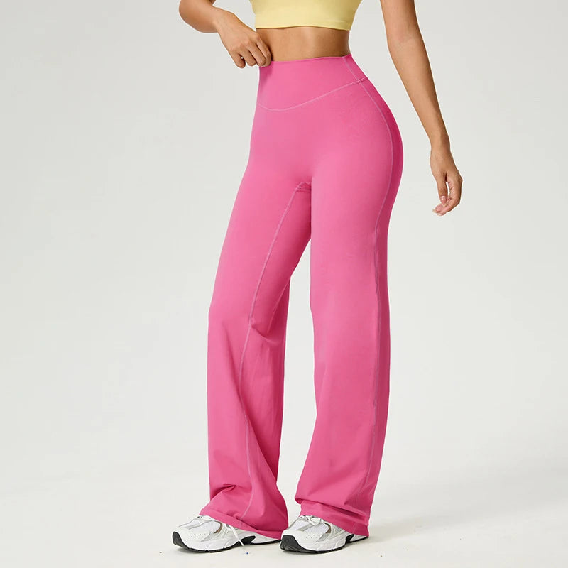 Women's Workout Wide-Leg High-Waist Leggings