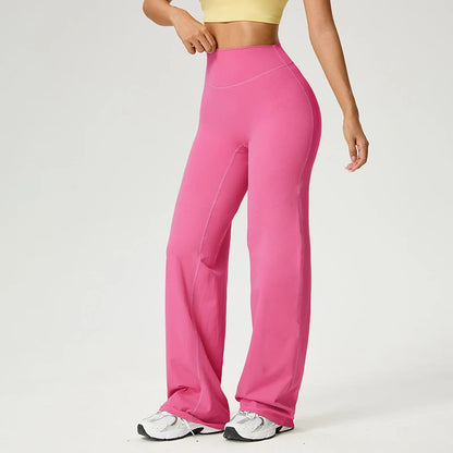 Women's Workout Wide-Leg High-Waist Leggings