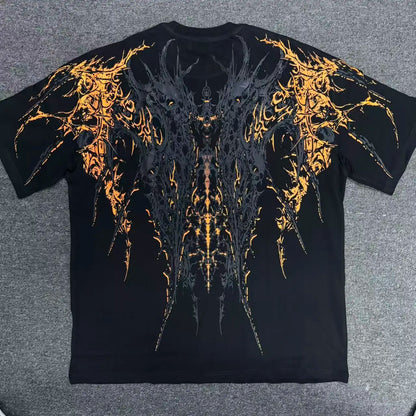 Breathedivinity American-style loose-fitting fitness cotton t-shirt