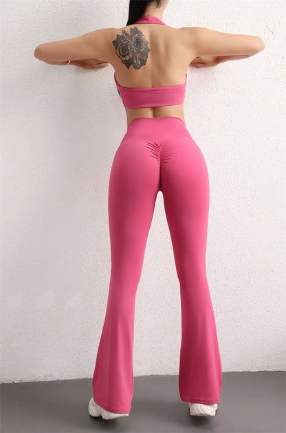 Women's Workout Wide-Leg Slim Fit Yoga Pants