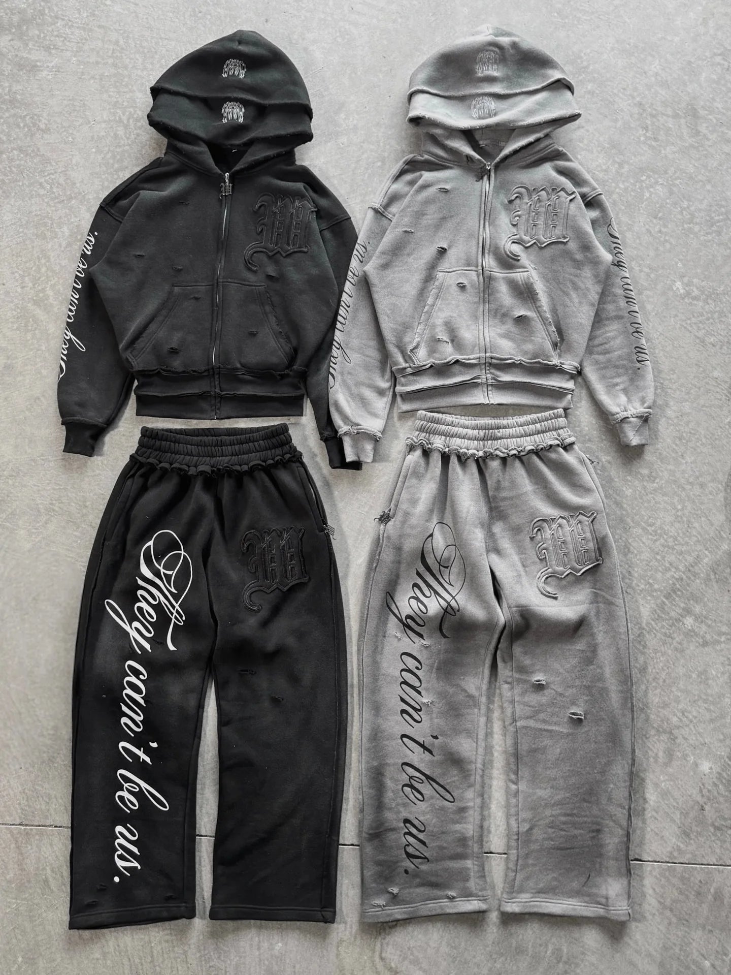 Y2K Harajuku Punk Gothic Loose Hooded Sweatshirt American Embroidered Patch - APEX RITUAL men's hoodies & sweatshirts