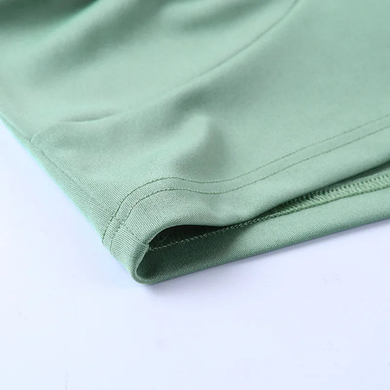 Women's Ruched V-Neck Halter Crop Top